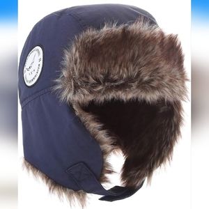 Boys Aviator With Ear Flops Hat